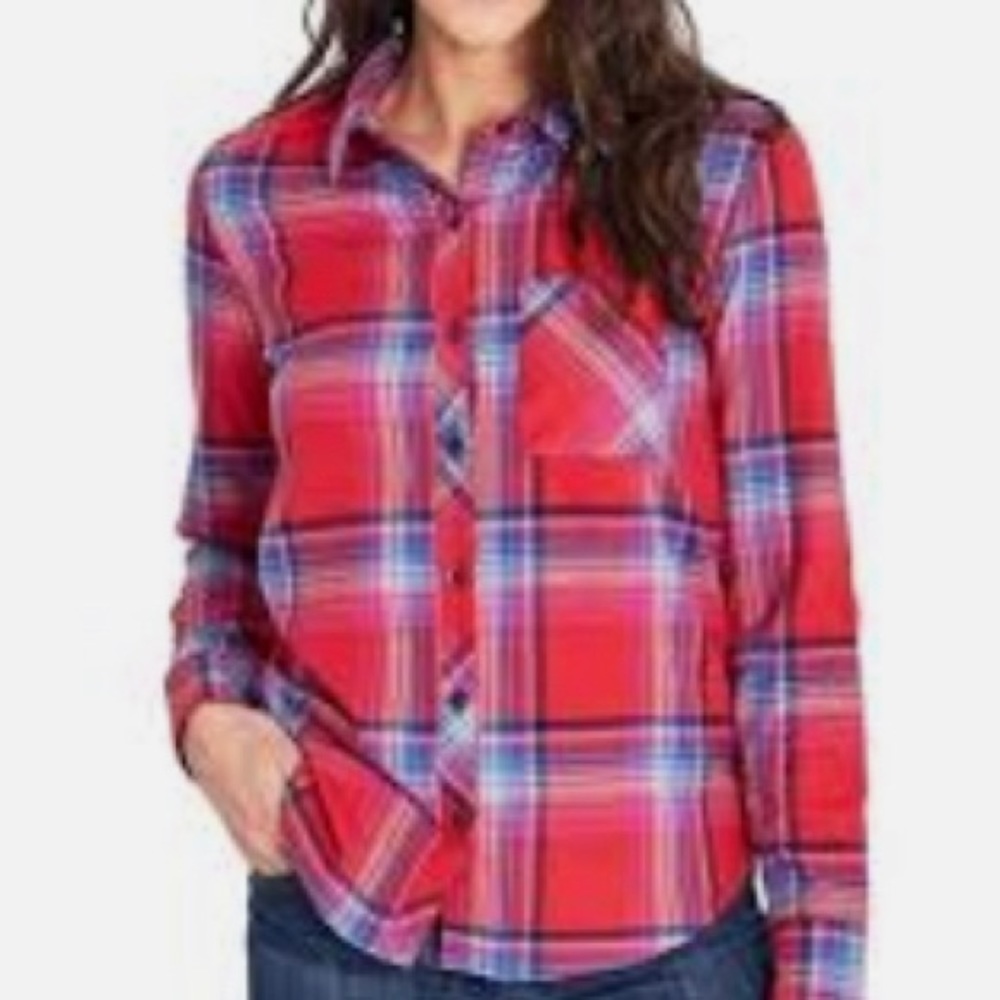 Orvis Red Plaid Shirt